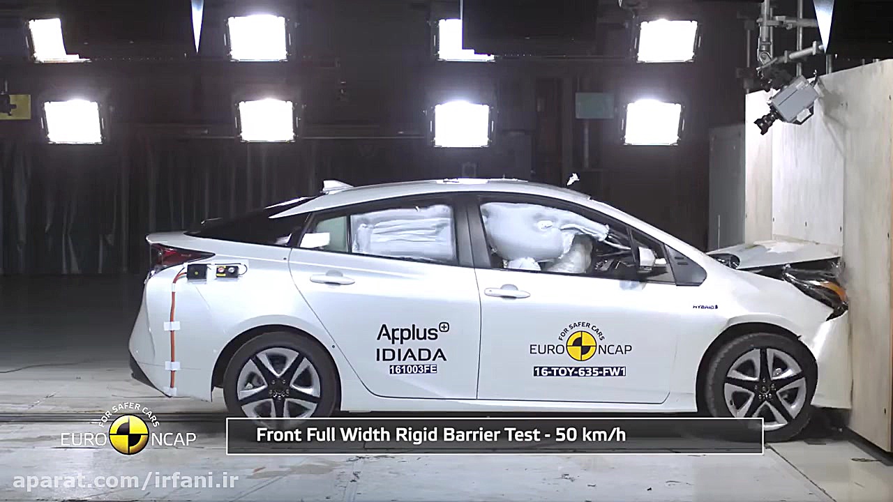 تست ایمنی تویوتا پریوس