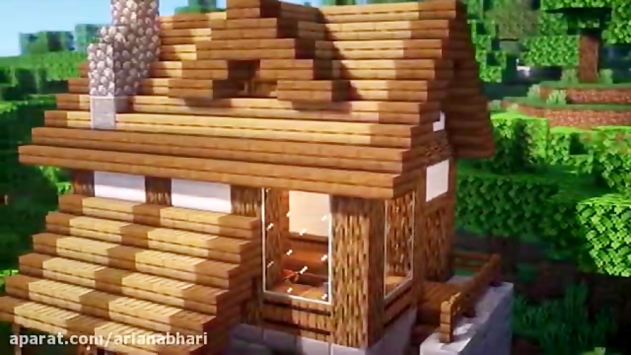 ساخت خانه ساده رویایی در ماین...