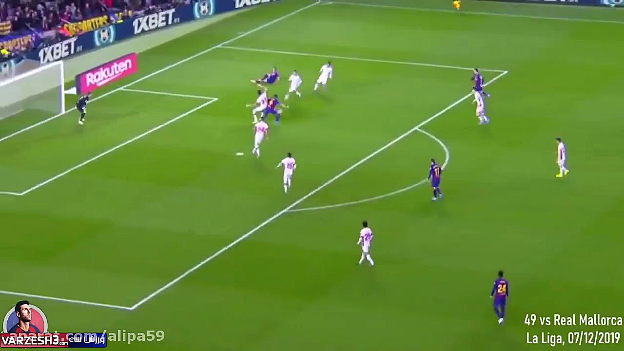 تمام گلهای لیونل مسی در سال 20...