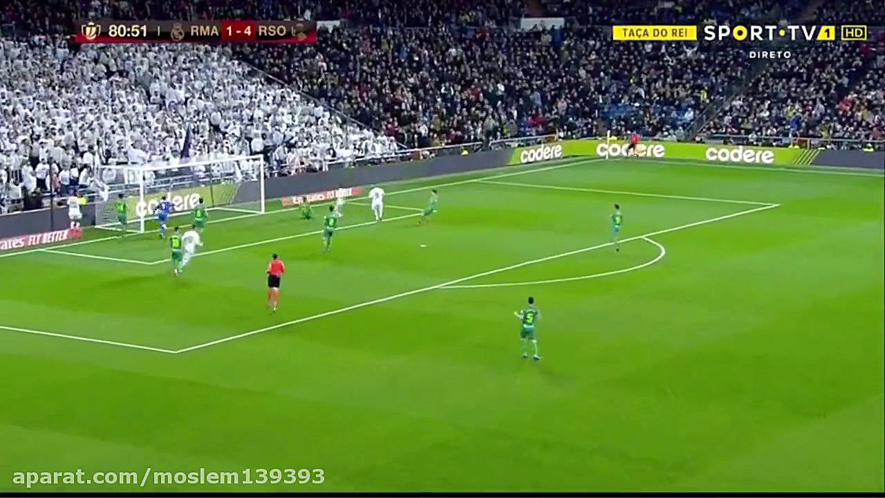 گل دوم رئال مادرید مقابل رئال...