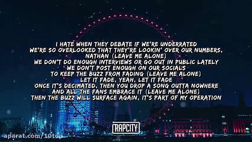 NF  Leave Me Alone (Lyrics)