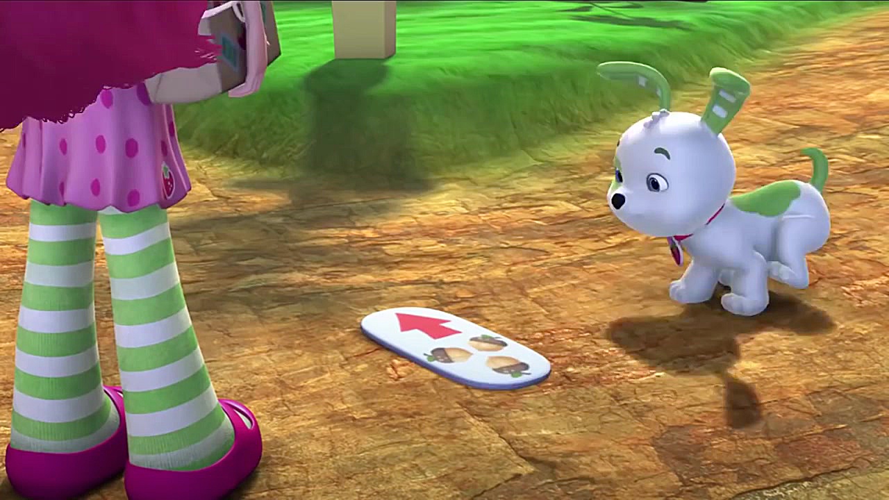 كارتون دختر توت فرنگي