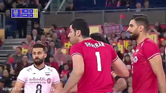 خلاصه بازی والیبال ایران 0 3 چ...