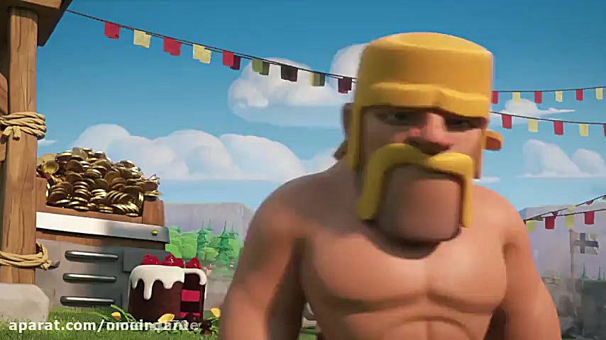 انیمیشن جدید و زیبا کلش آف کلن...