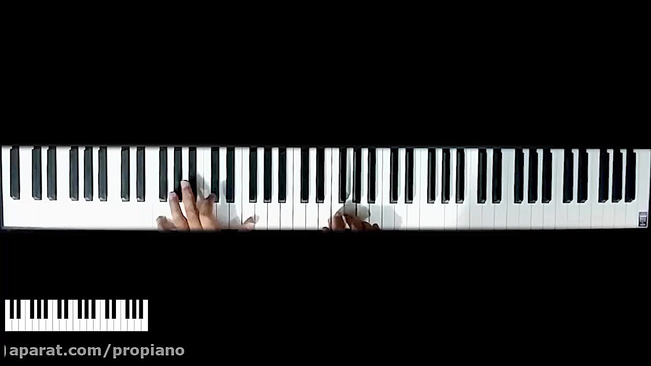 نت پیانو قطعه وای به حالش (رسو...