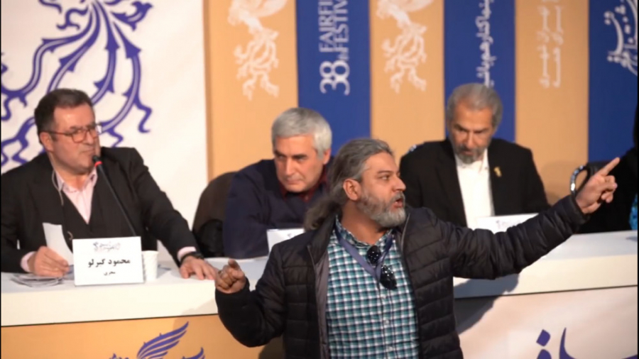 جنجال و درگیری لفظی بین حاتمی...