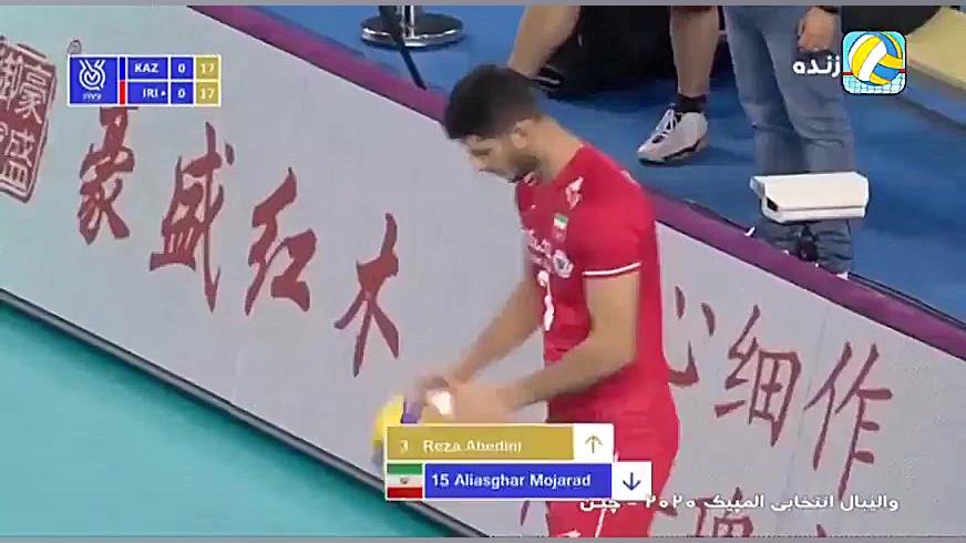 خلاصه والیبال ایران 3  قزاقستا...