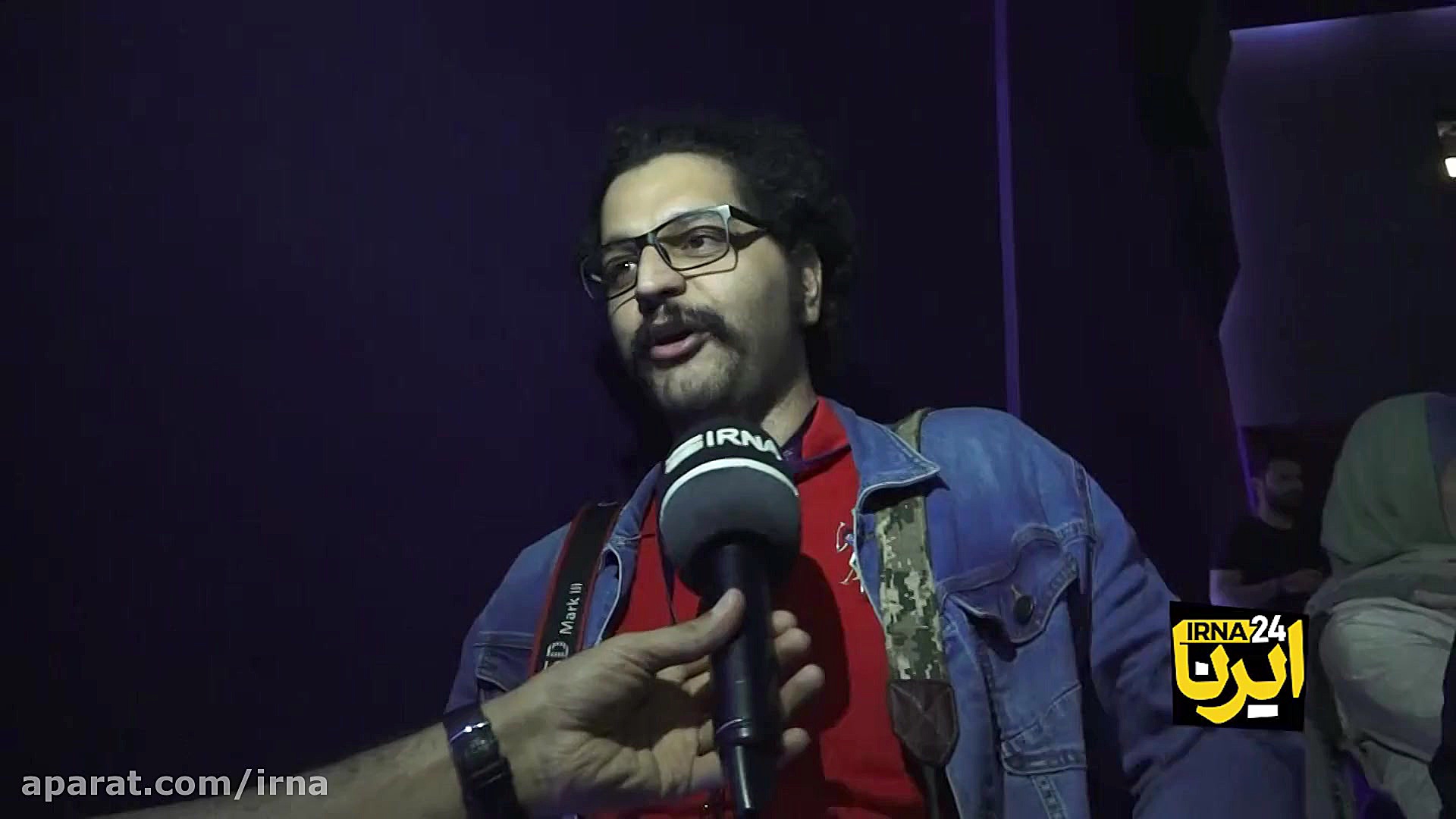 یک اکران فوتبالی