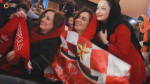 مهراوه شریفی نیا در دربی کاخ ج...