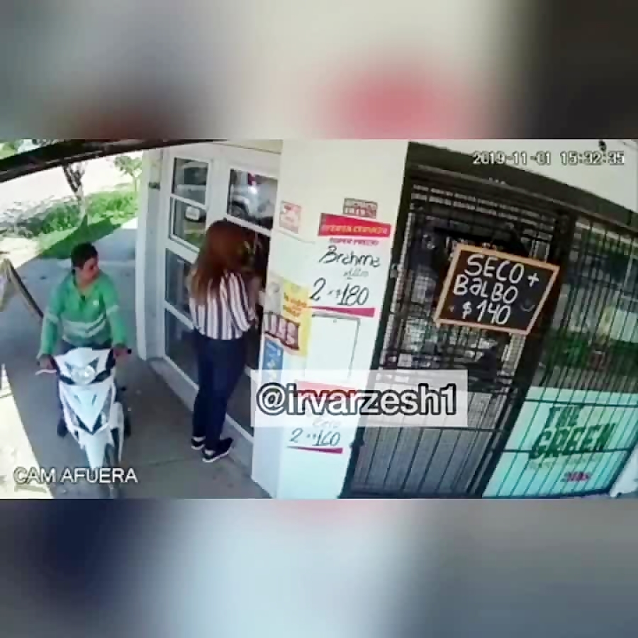 دزدي موبايل در روز روشن گوشي ق...