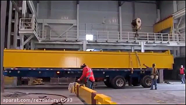 فیلم آموزش نحوه نصب جرثقیل سقف...