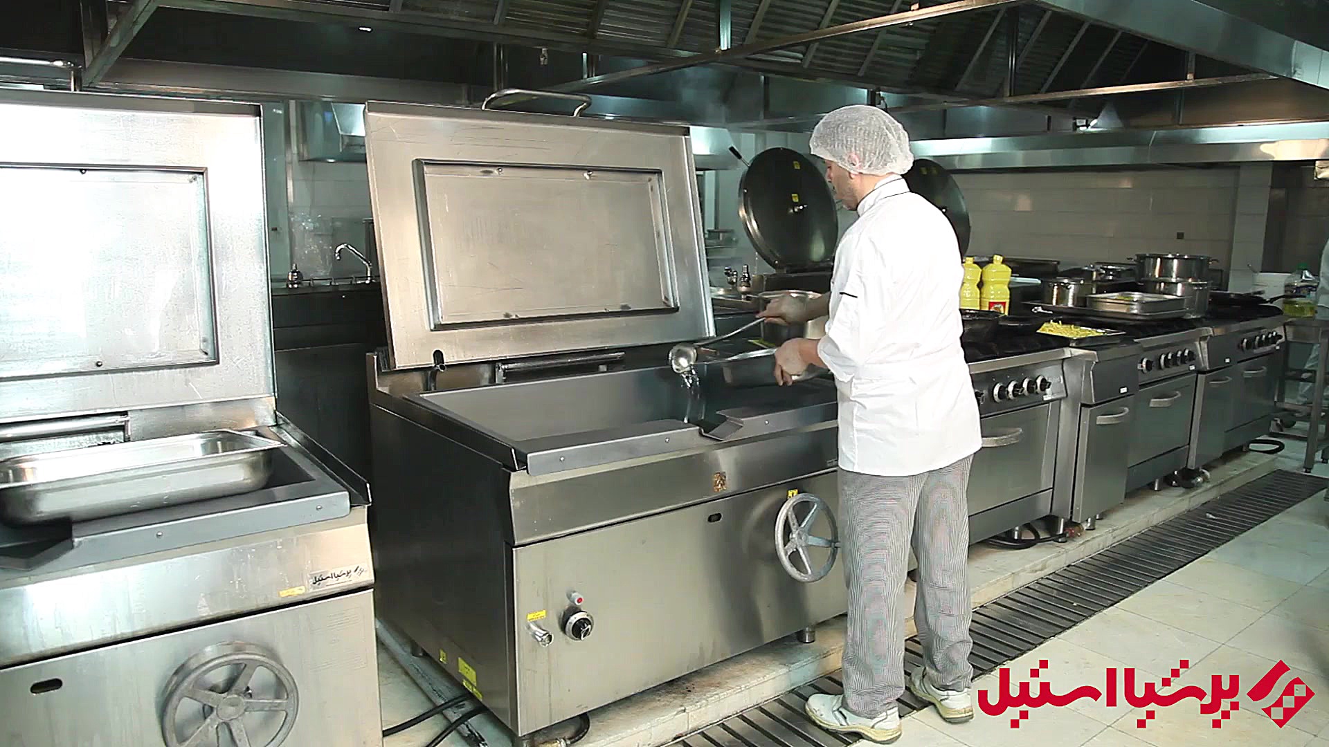 تابه گردان ۱۲۰ لیتری | تولید ش...