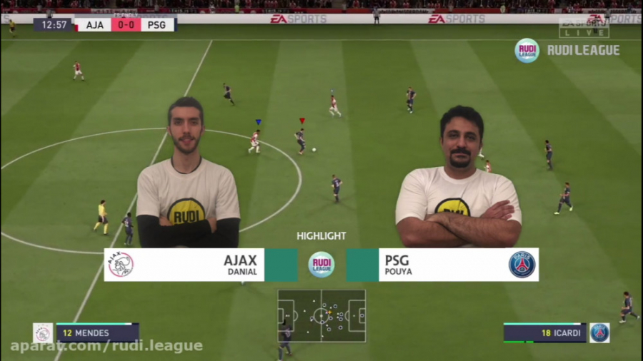 خلاصه بازی آژاکس  پی اس جی (شب...