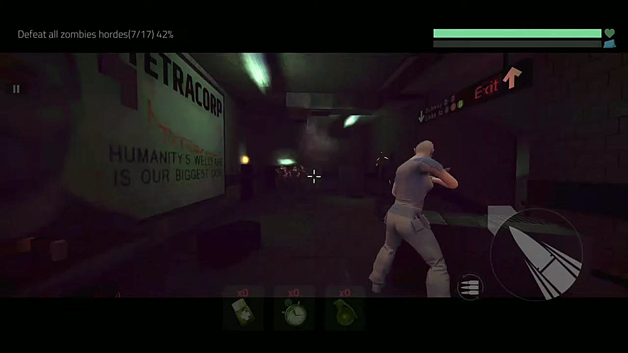 گیم پلی بازی Cover Fire  زامبی...