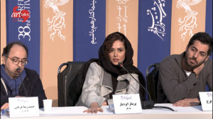 پریناز ایزدیار در نشست خبری مغ...