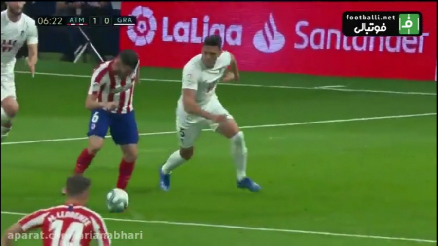 خلاصه بازی اتلتیکو مادرید گران...