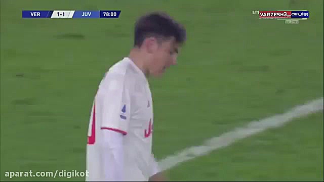 خلاصه بازی هلاس ورونا 2  1 یوو...