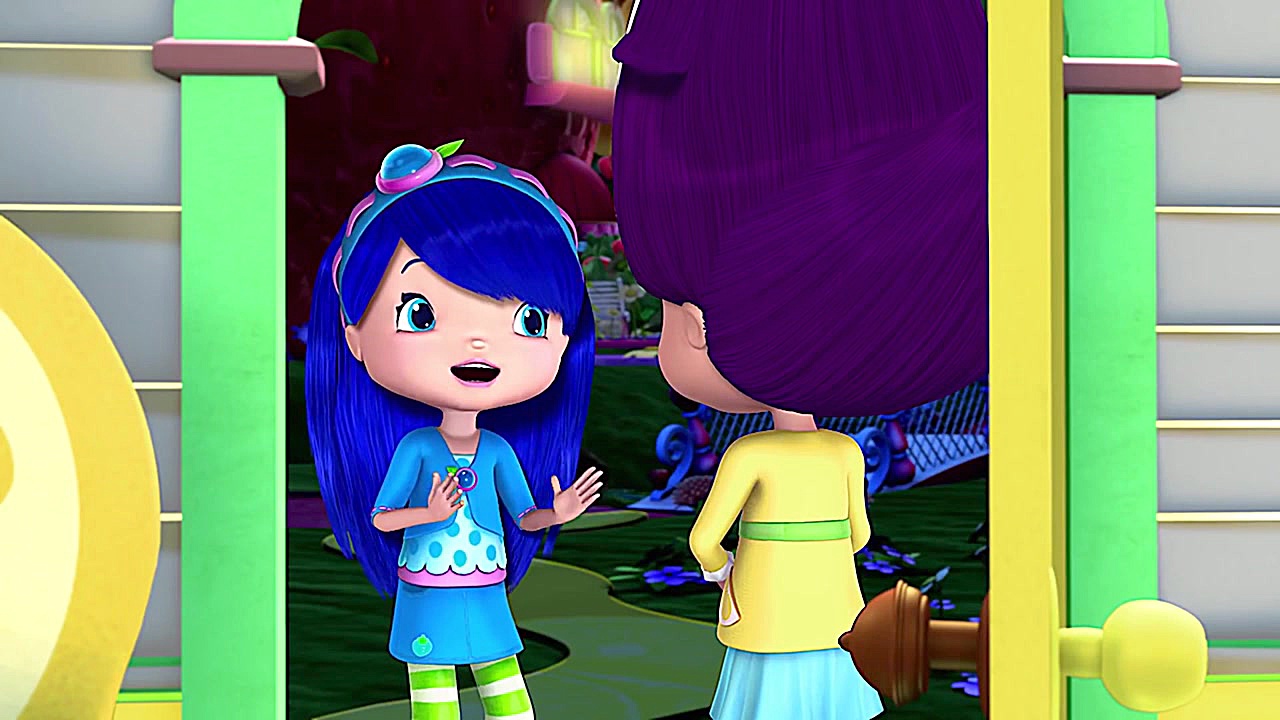 كارتون دختر توت فرنگی