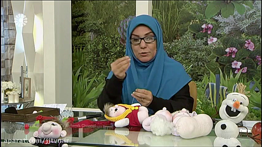 ساخت عروسک های جورابی  آزاده ر...