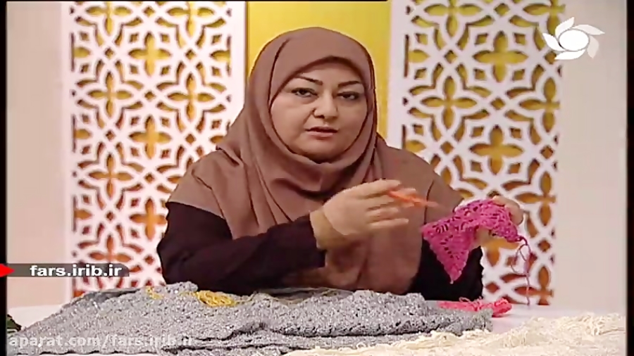 ادامه آموزش بافت &quot; اشارپ...