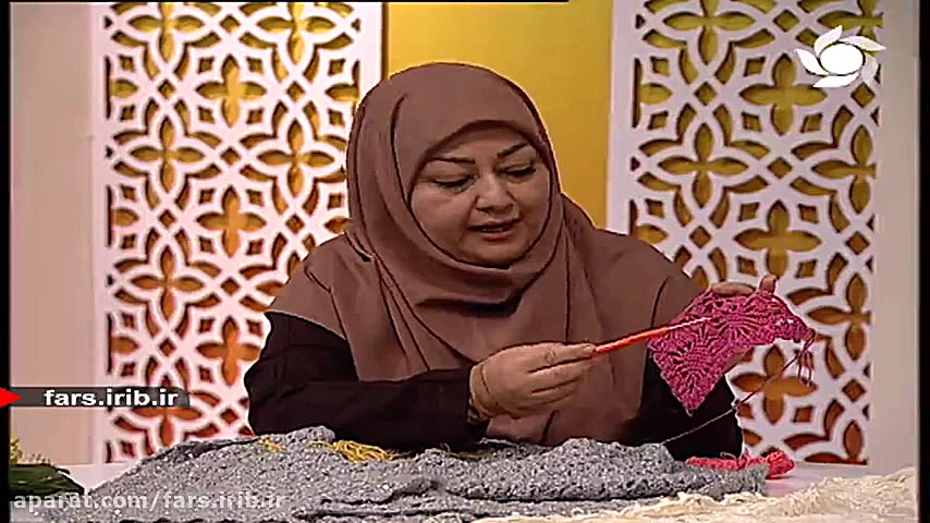 ادامه آموزش بافت " اشارپ...