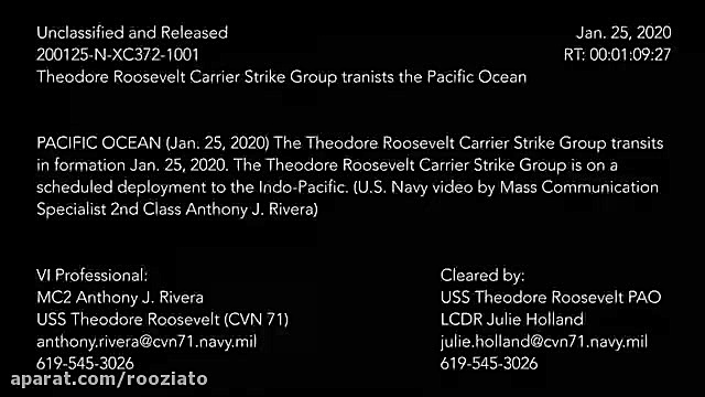 ناو هواپیمابر USS Theodore Roo...