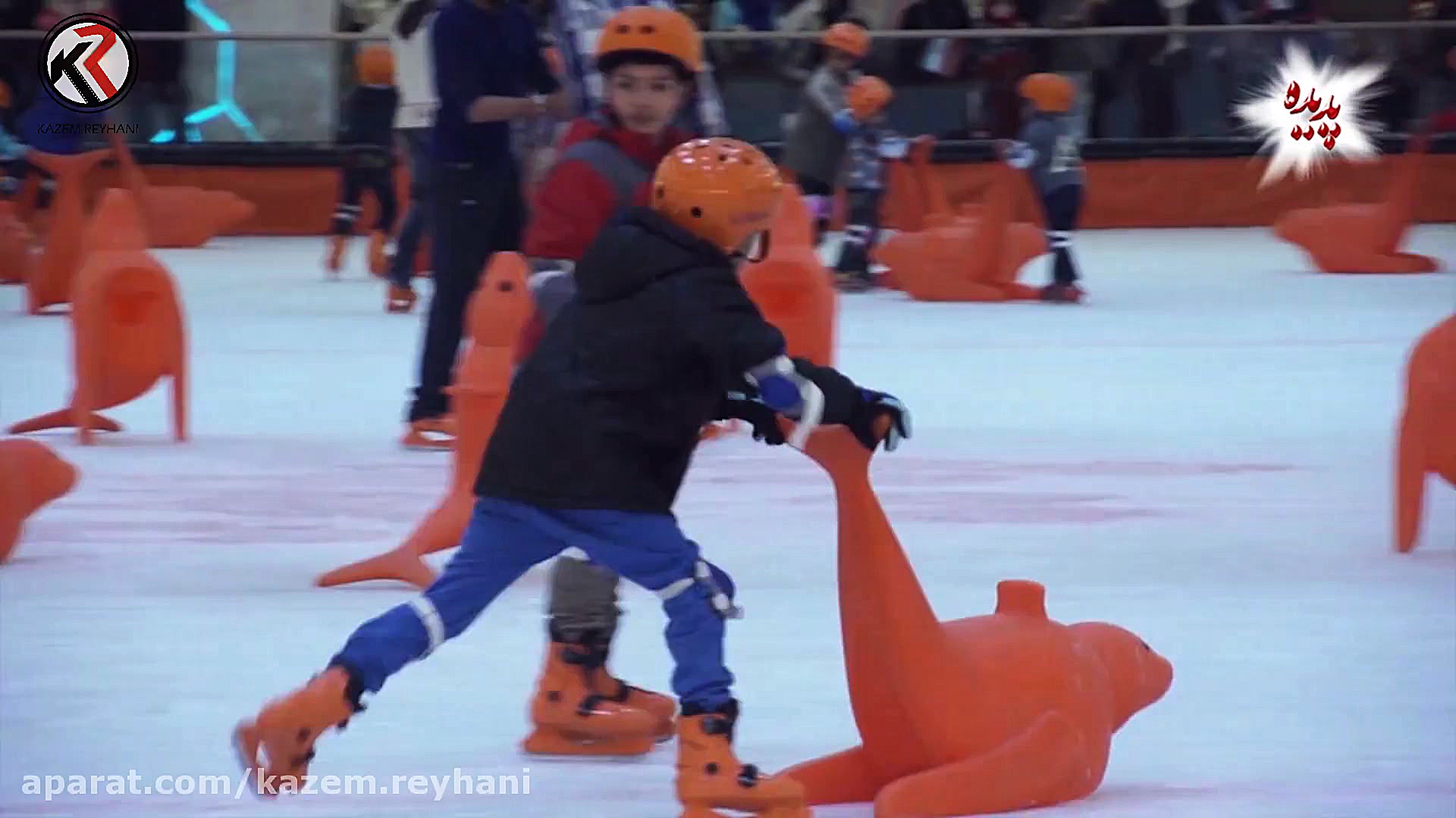 تیزر افتتاح پیست اسکیت روی یخ...