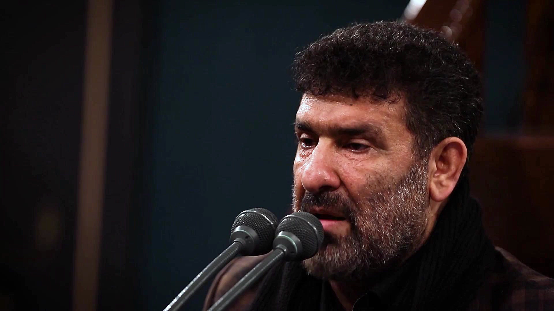 فیلم کامل مرثیه‌سرائی آقای حاج...