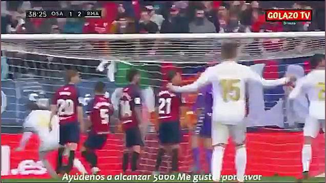 خلاصه بازی اوساسونا 1 4 رئال م...