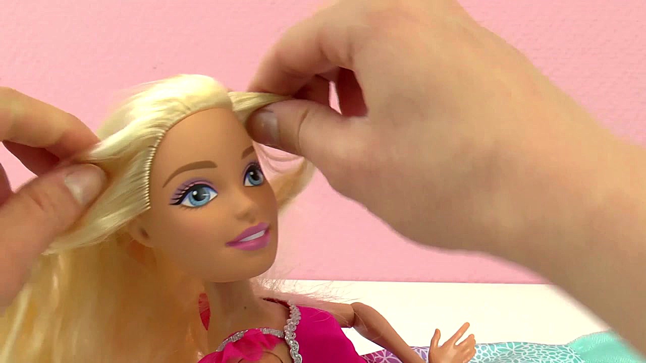 بستن موهای باربی مدل بالرین