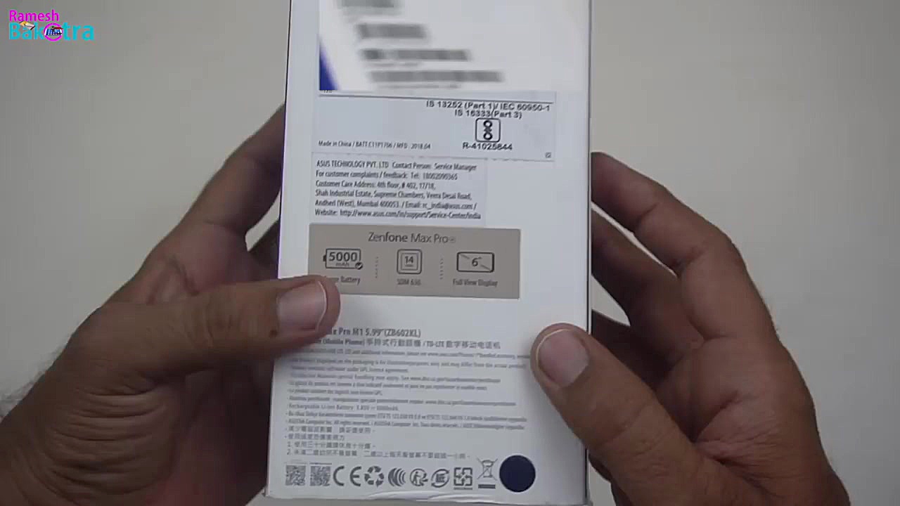 Asus Zenfone Max Pro M1 Unboxi...