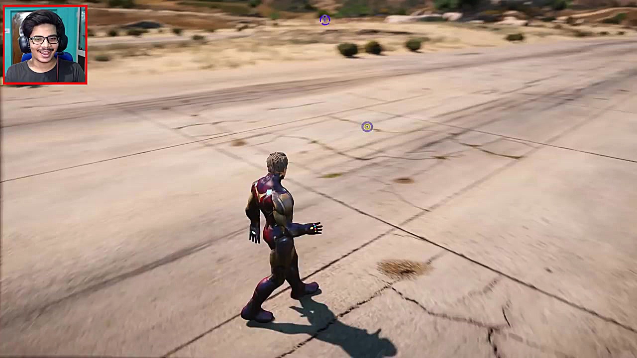 حضور مرد آهنی با دستکش ابدیت ت...