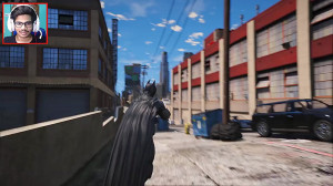 حضور بتمن BATMAN با ماشین معرو...