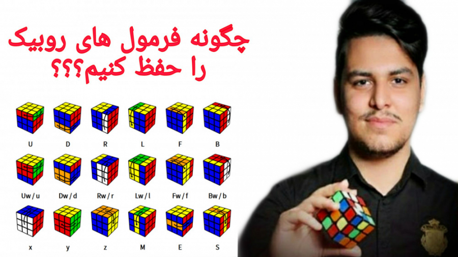 آموزش چگونه فرمول های روبیک را...