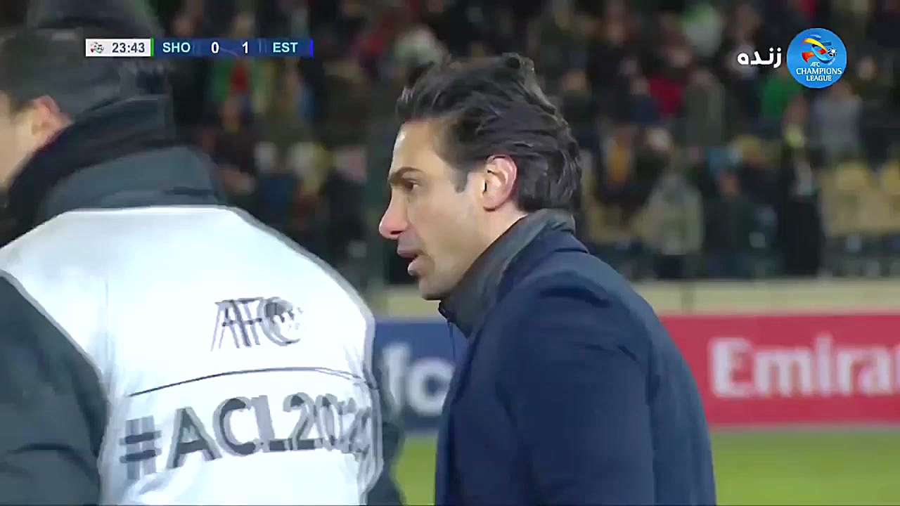 خلاصه بازی استقلال و الشرطه عر...