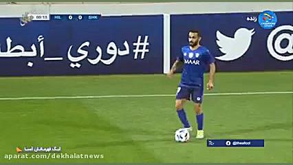 خلاصه بازی شهر خودرو  الهلال