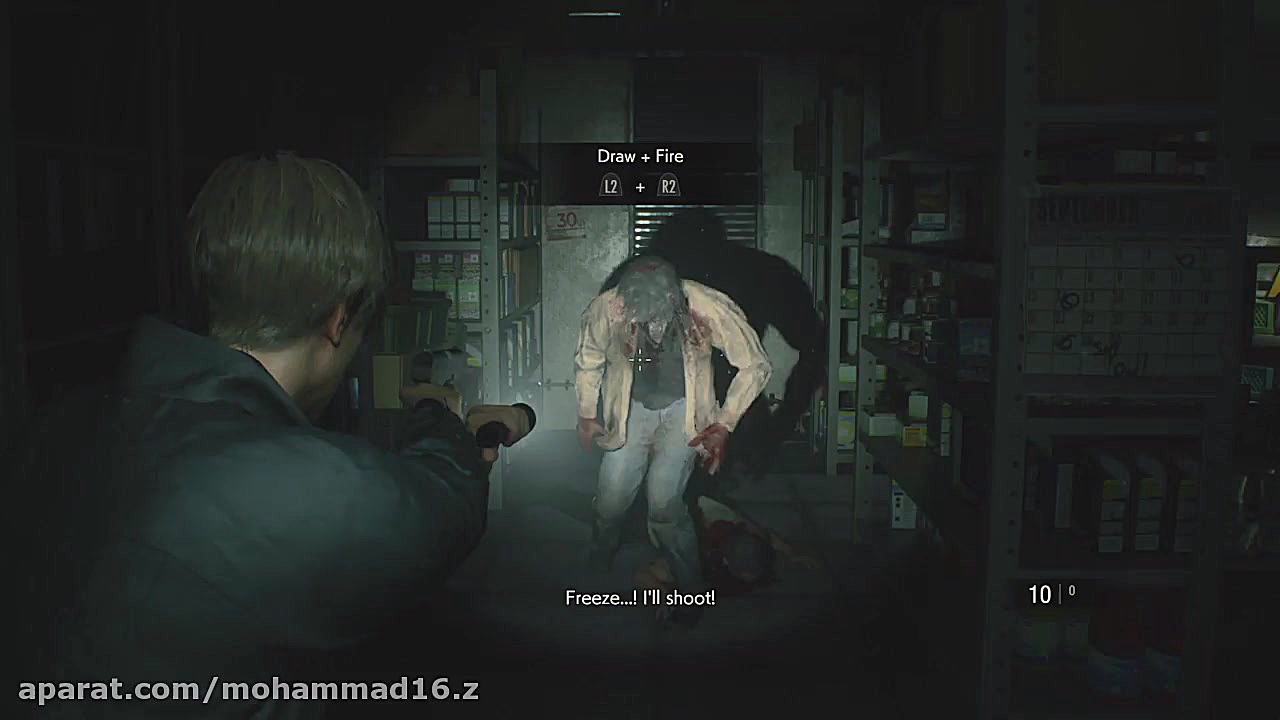 گیم پلی بازی رزیدنت اویل 2 در...