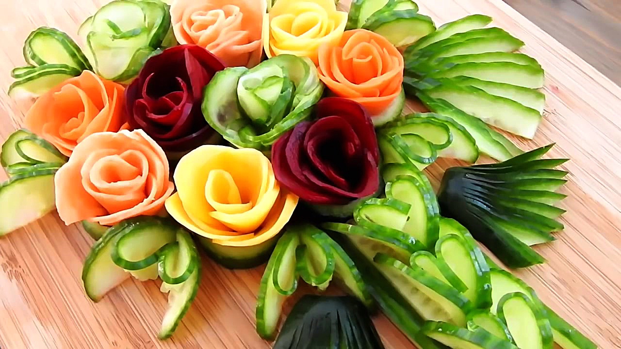 میوه آرایی  آموزش تزیین میوه