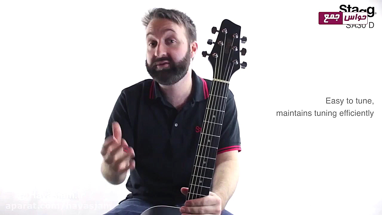 تست صدای گیتار آکوستیک استگ مد...