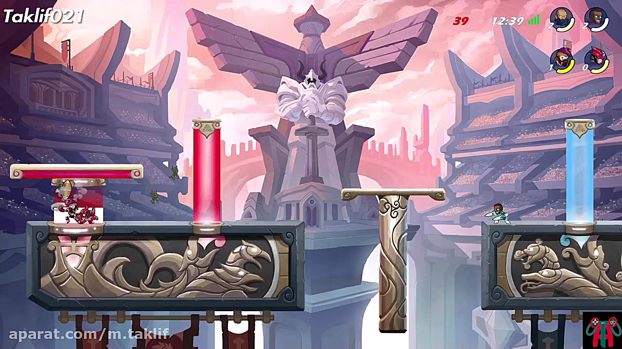 گیم پلی brawlhalla پاره شدم از...