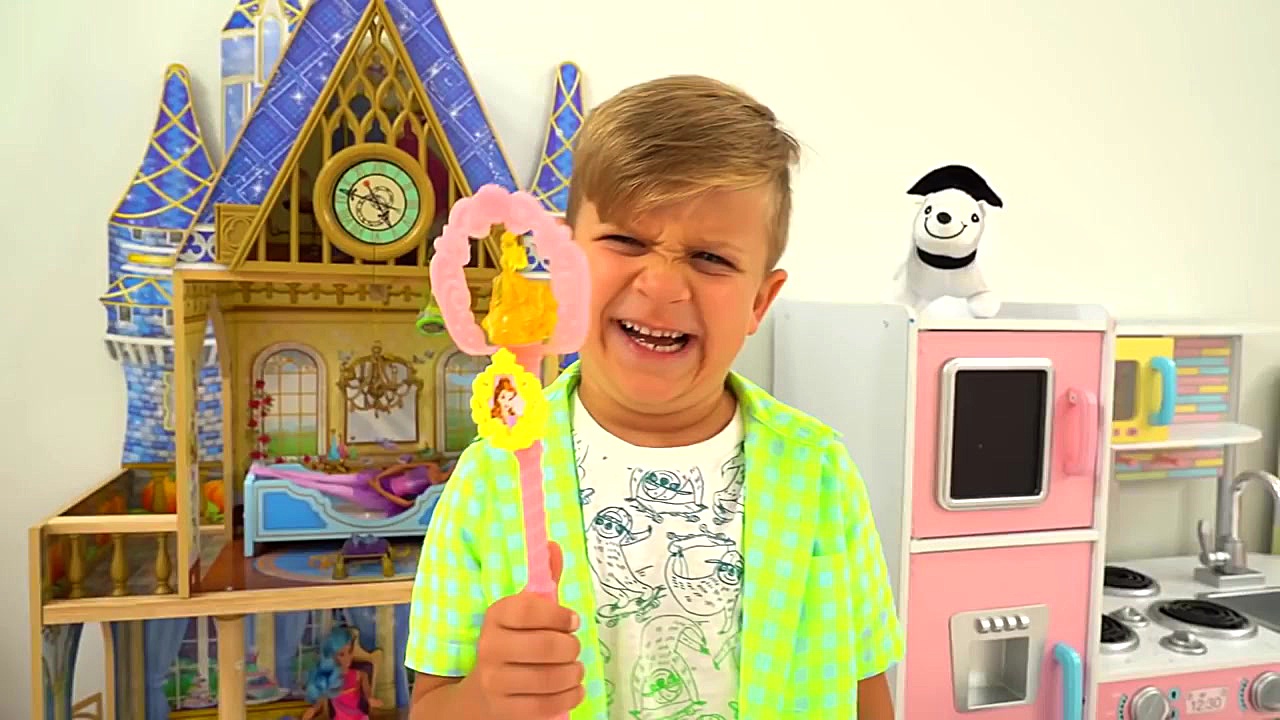 بازی دیانا و روما... چالش خانه...