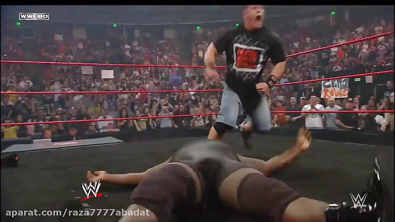 جان سینا ومارک هنری در چالش ود...