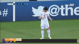 گل اول الدحیل قطر به پرسپولیس...