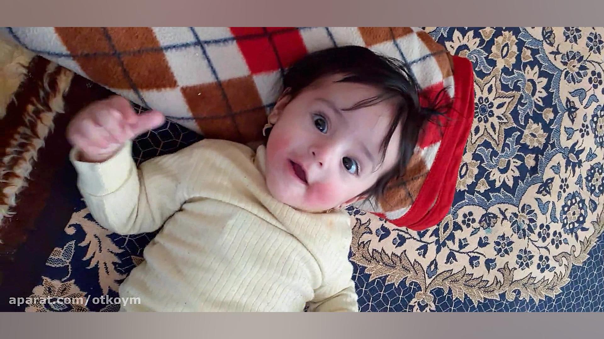 فیلم معصومه خلیل زاده بچه شیری...