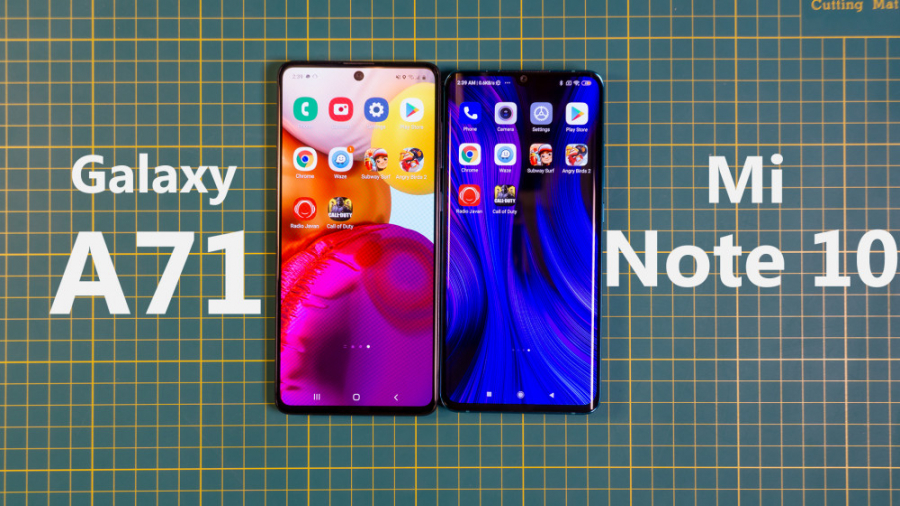 تست سرعت گلکسی ای 71 با شیائوم...