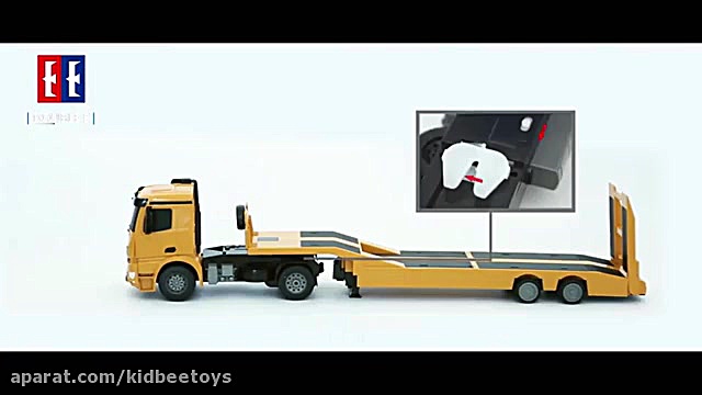ماشین تریلی کنترلی اسباب بازی