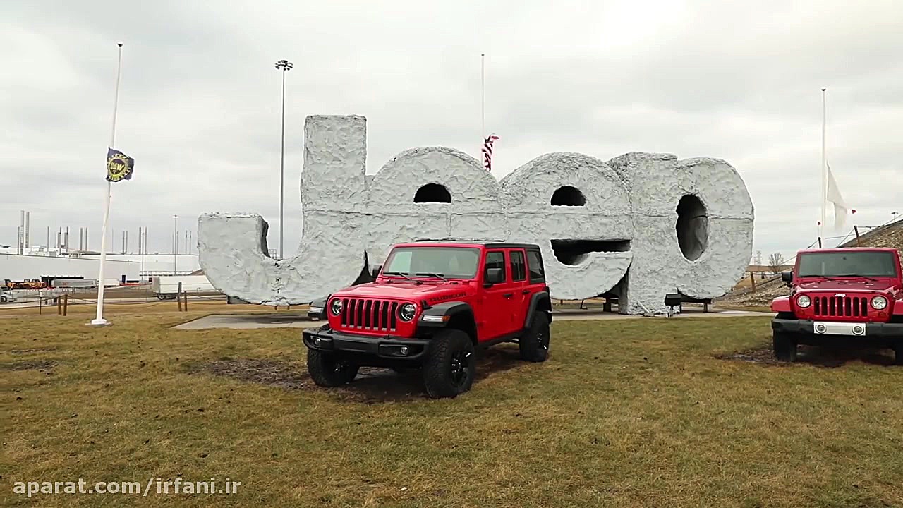 مراحل ساخت جیپ رانگلر