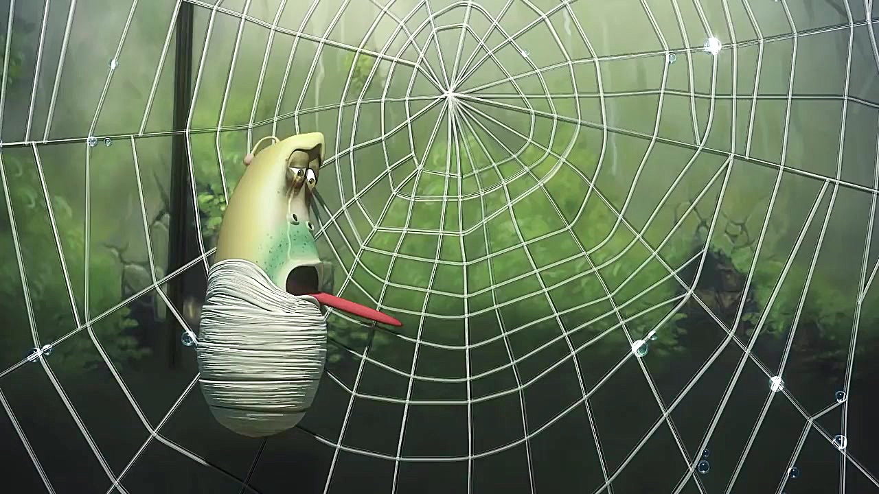 كارتون جذاب لاروا