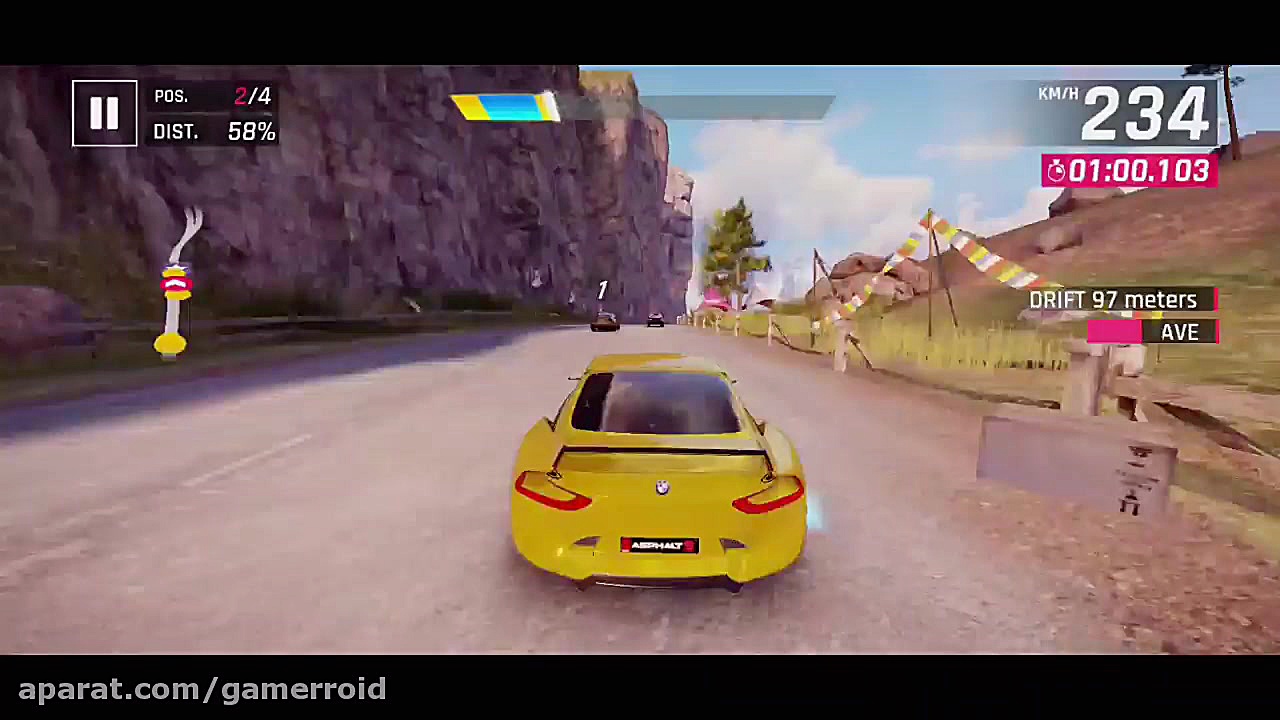 گیم پلی Asphalt 9
