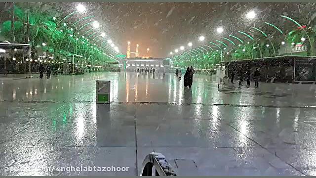 22 بهمن 98 برف زیبا در بین الح...